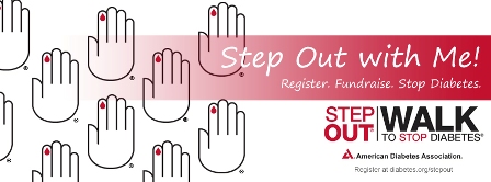 2012 ADA Step Out Logo